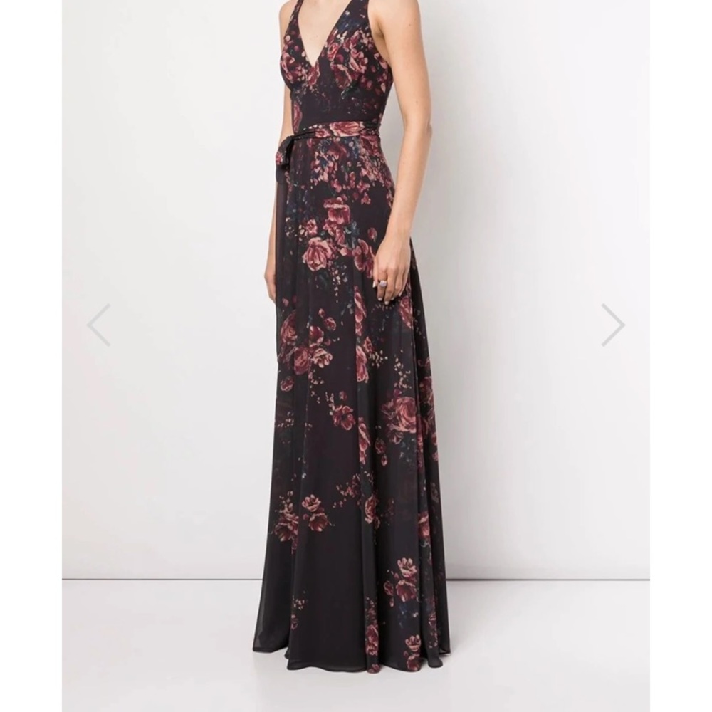 Marchesa floral dress.